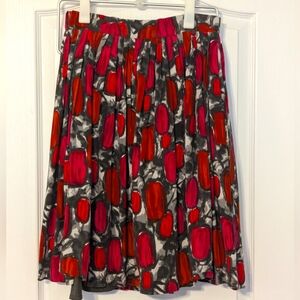 S - handmade floral skirt